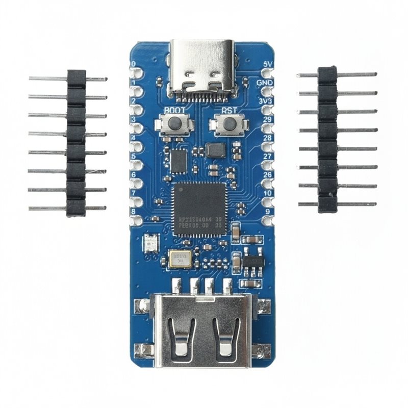 Diy Electronics Shop - 【Купите сейчас】Плата микроконтроллера RP2350-USB-A для Raspberry