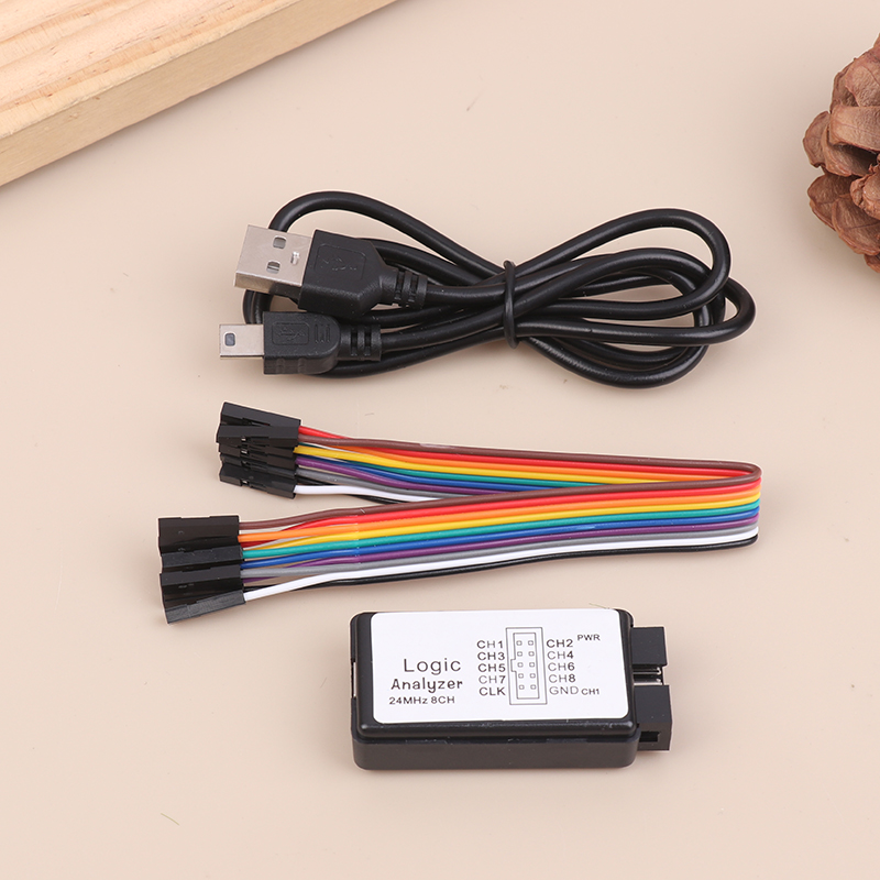 Logic Analyzer Usb - Логический анализатор USB, 24 МГц, 8-канальный