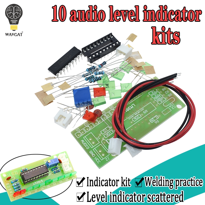 Diy Audio Electronics Kit - LM3915 9 В-12 В постоянного тока