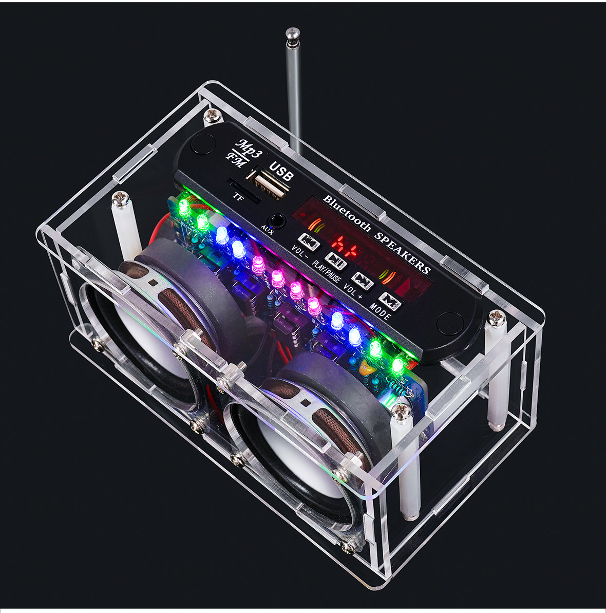 Diy Audio Electronics Kit - Набор для самостоятельной сборки аудиосистемы: Bluetooth-колонка