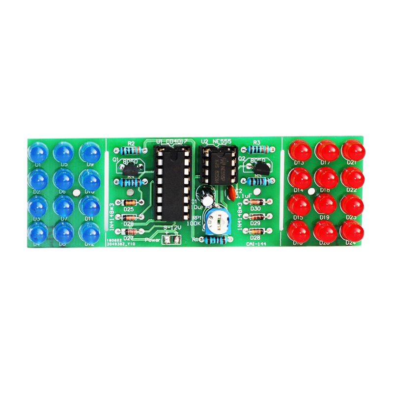 IC светодиодный красный синий  – обзор и цена Diy Electronics Learning Kit