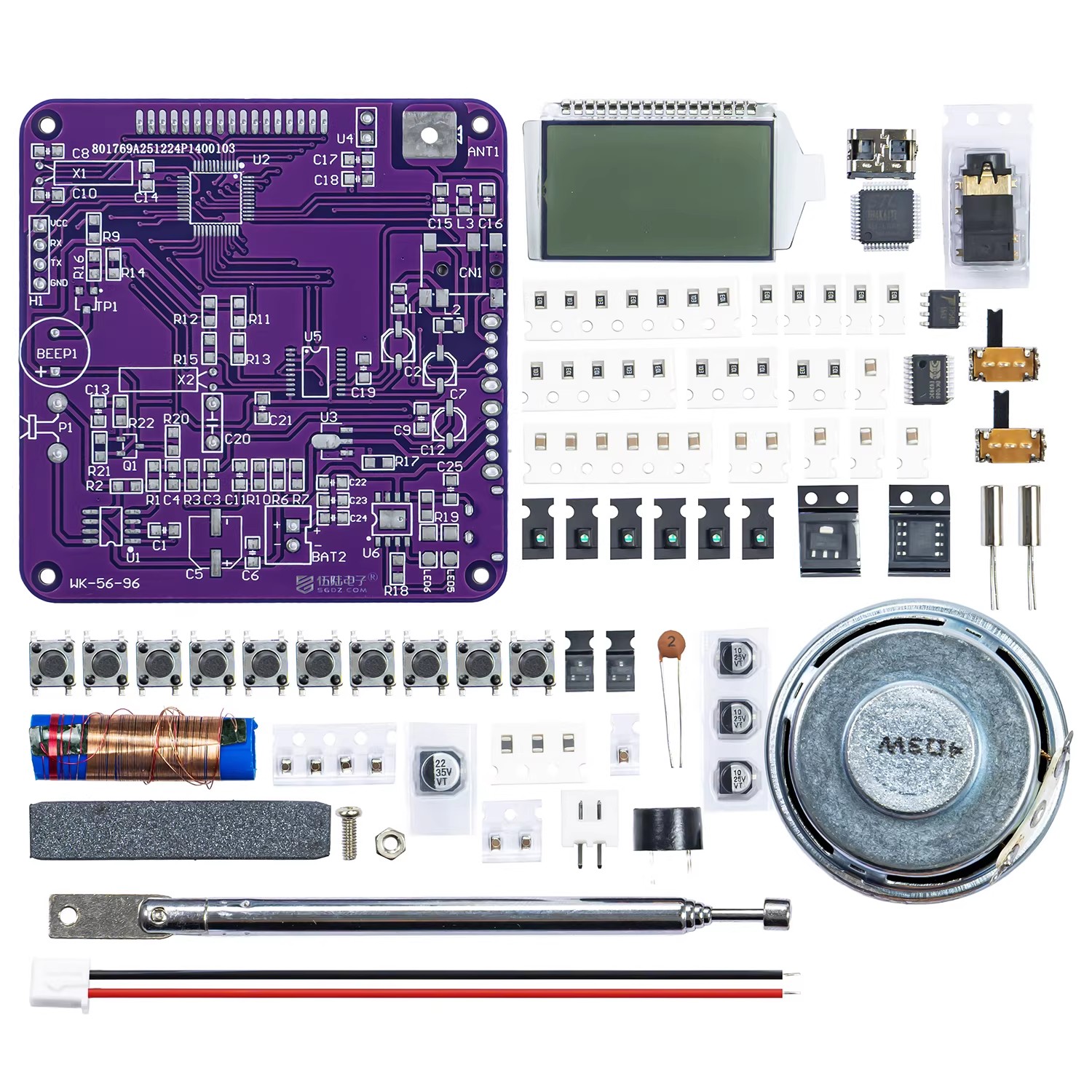Полночастотный радиоприемник D – обзор и цена Diy Audio Electronics Kit