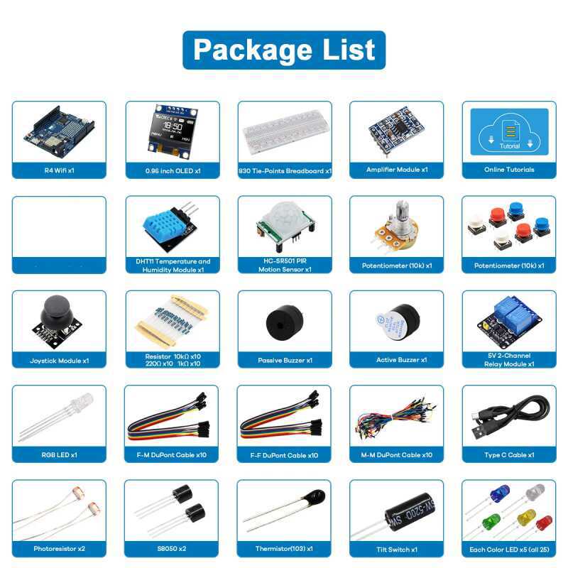 Набор для начинающих разработч – обзор и цена Diy Electronics Project Kit