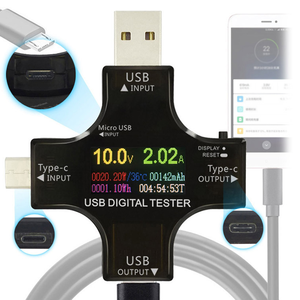 USB-тестер Type-C PD Цветной ц – обзор и цена Logic Analyzer Usb
