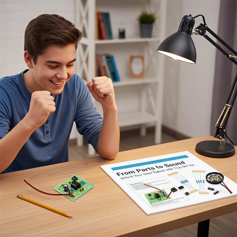 Набор для практики пайки дверн – обзор и цена Diy Electronics Project Kit