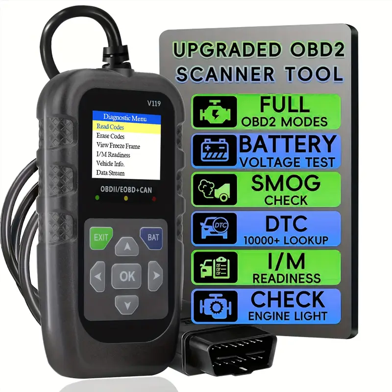Сканер OBD2 V119, считыватель  – обзор и цена Logic Analyzer Usb