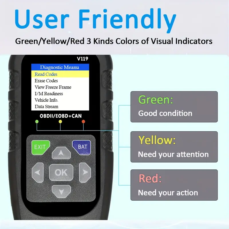 Сканер OBD2 V119, считыватель  – обзор и цена Logic Analyzer Usb